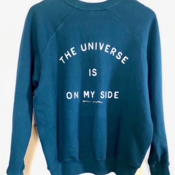 Spiritual Gangster The Universe Is On My Side Classic Sweatshirt Small - Picture 3 of 9